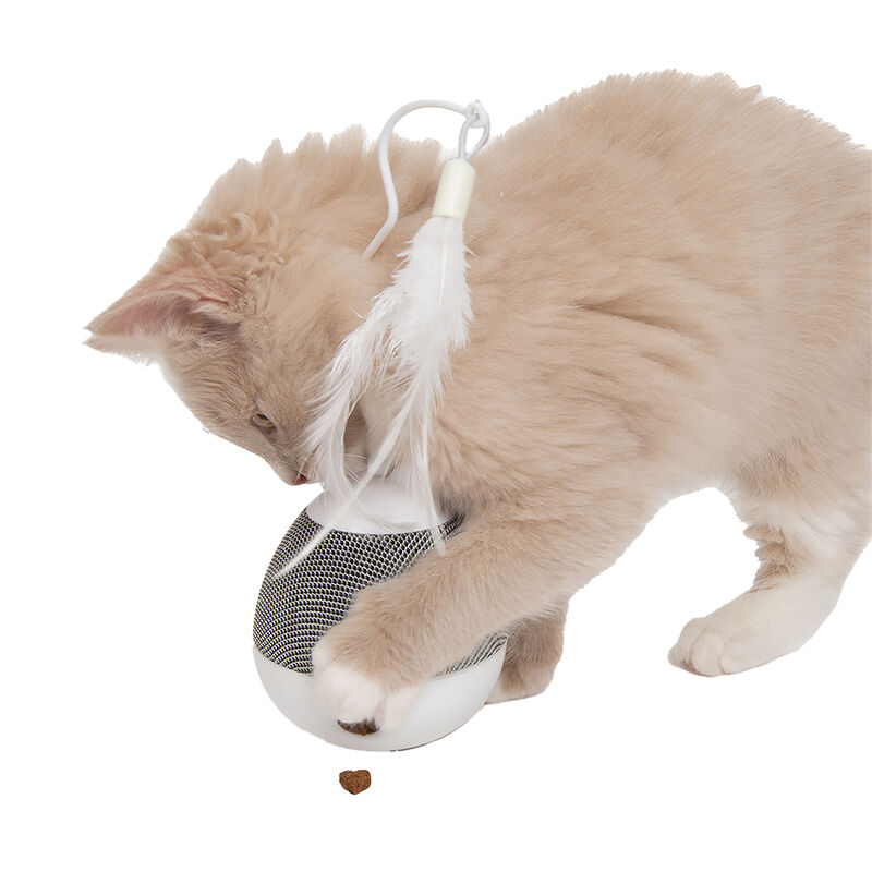 Catit, PIXI Spinner, White & Grey image number null