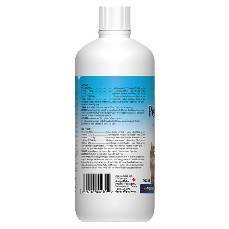 Omega Alpha, Pet Vitality - 500 ml image number null