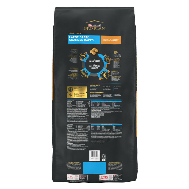 Pro Plan, Large Breed - Chicken & Rice - Dry Dog Food image number null
