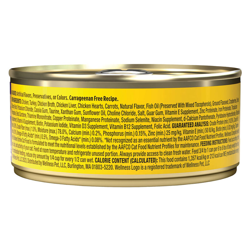 Wellness, Canned Cat Food, Complete Health, Chicken - Wet Cat Food image number null
