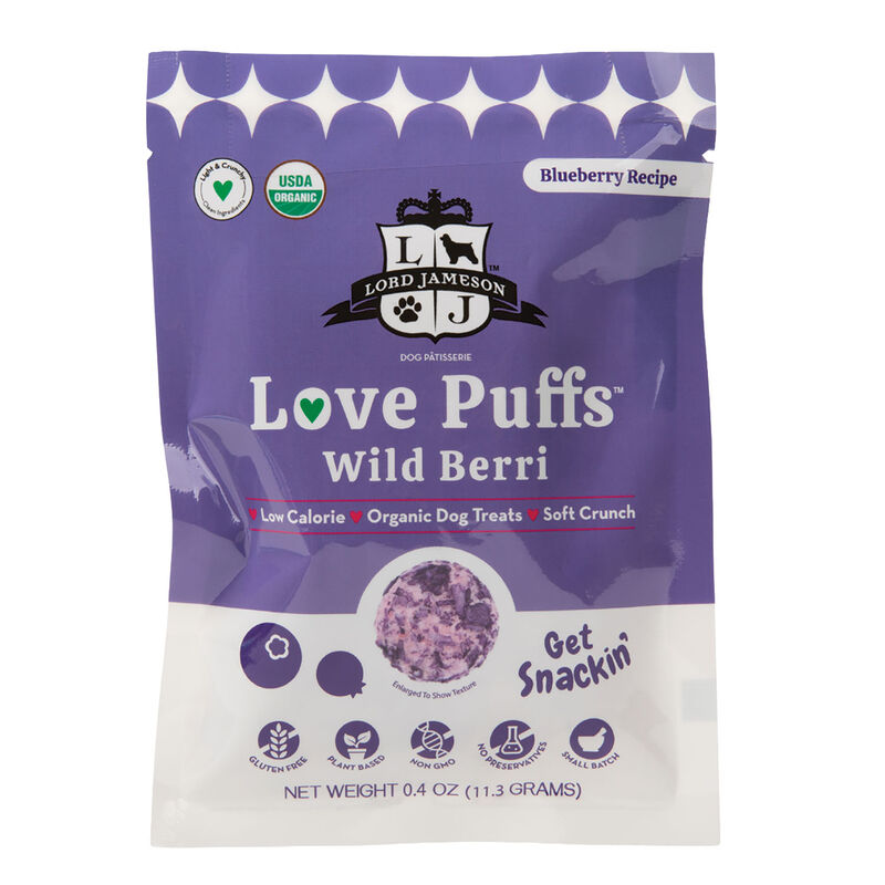 Lord Jameson, Love Puffs - Wild Berri - Dog Treat image number null
