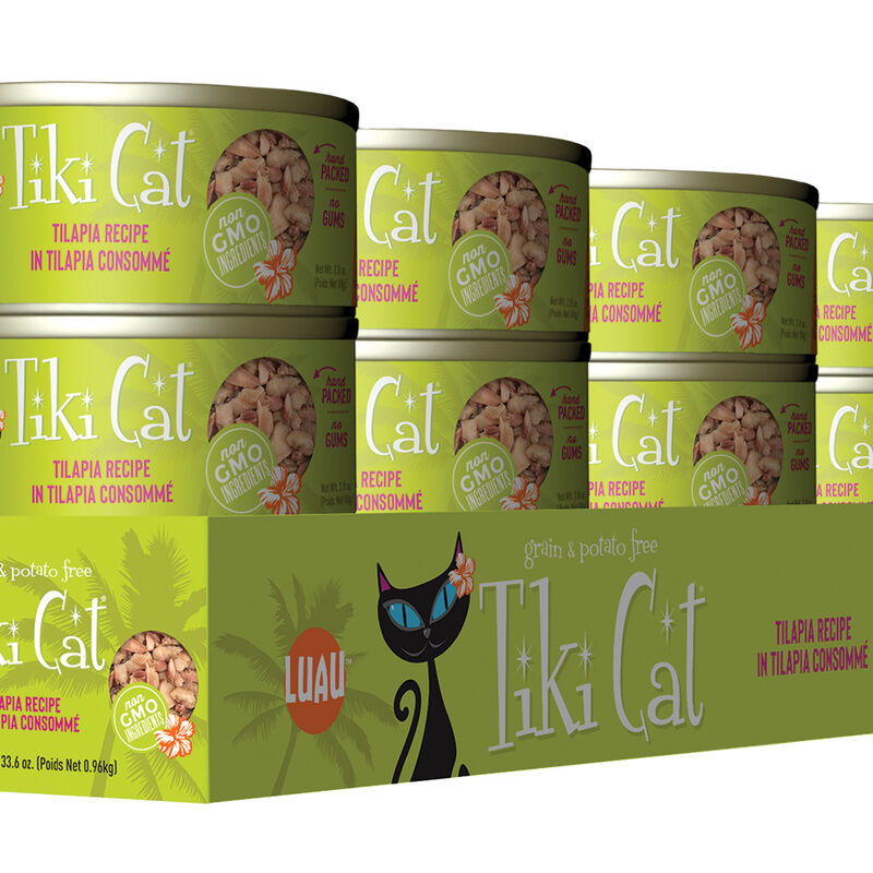 Can, Feline Adult - Luau Tilapia image number null