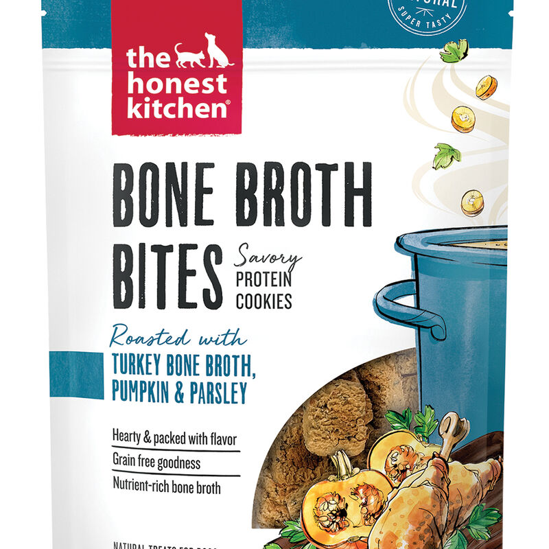 The Honest Kitchen, Bone Broth Bites, Turkey - Dog Treat image number null