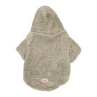 Canada Paws, Sherpa Hoodie - Grey - Dog Sweater image number null