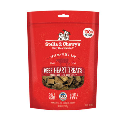 Stella & Chewy's, Freeze-Dried Raw Beef Heart Treats - 85 g