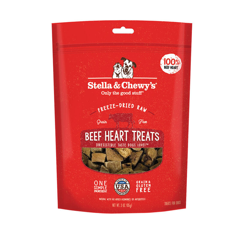 Stella & Chewy's, Freeze-Dried Raw Beef Heart Treats - 85 g image number null