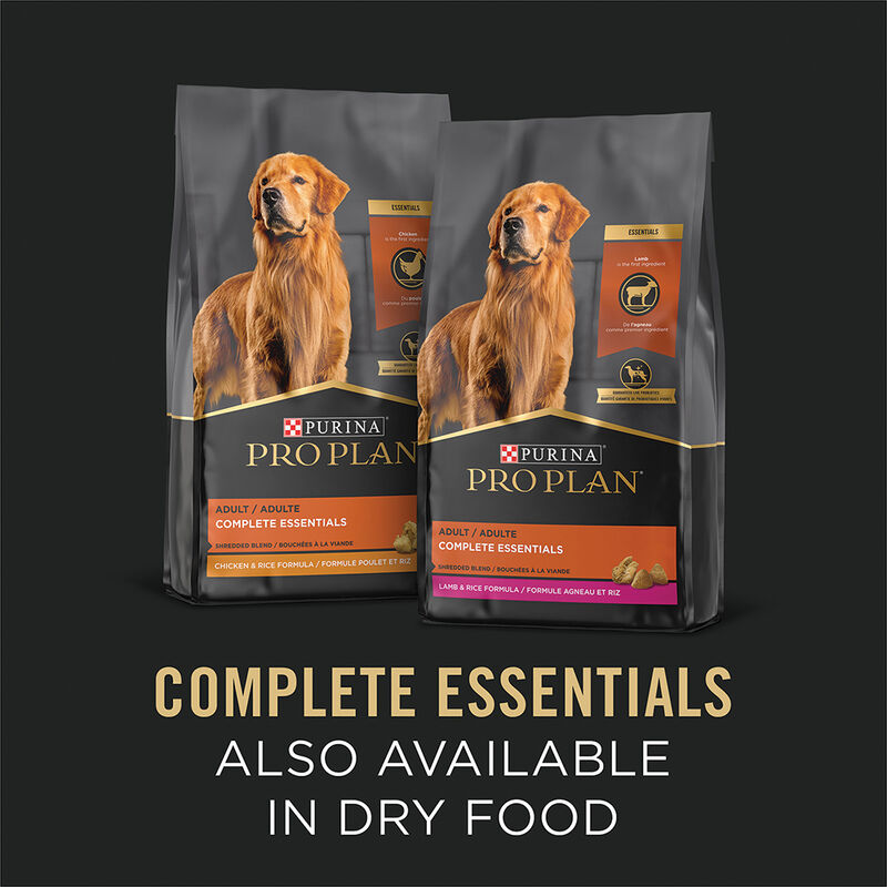 Pro Plan, Adult Complete Essentials - Lamb & Vegetables - 368 g - Wet Dog Food image number null