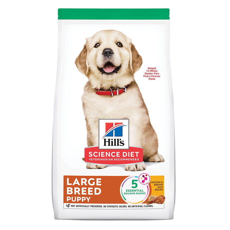 Science Diet, Puppy - Large Breed Chicken & Brown Rice - 12.5 kg - Dry Dog Food image number null