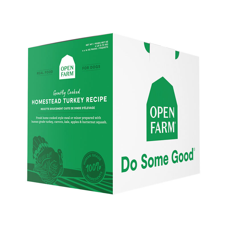 Open Farm, Gently Cooked - Homestead Turkey - 2.7 kg - Gently Cooked Dog Food image number null