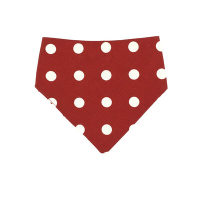 Uptown Pups, Bandana Reversible - Red & White