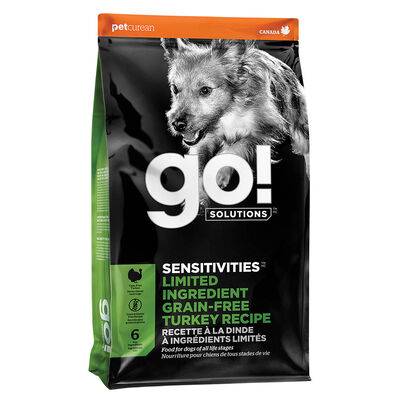 GO! SOLUTIONS, SENSITIVITIES Limited Ingredient Grain Free Turkey Recipe for dogs - Dry Dog Food