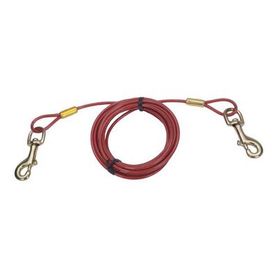 Heavy Cable Dog Tie Out, Heavy, 30'