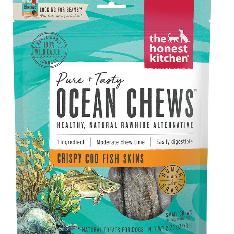 The Honest Kitchen, Wild Caught Cod - Beams - Freeze Dried Dog Treat image number null