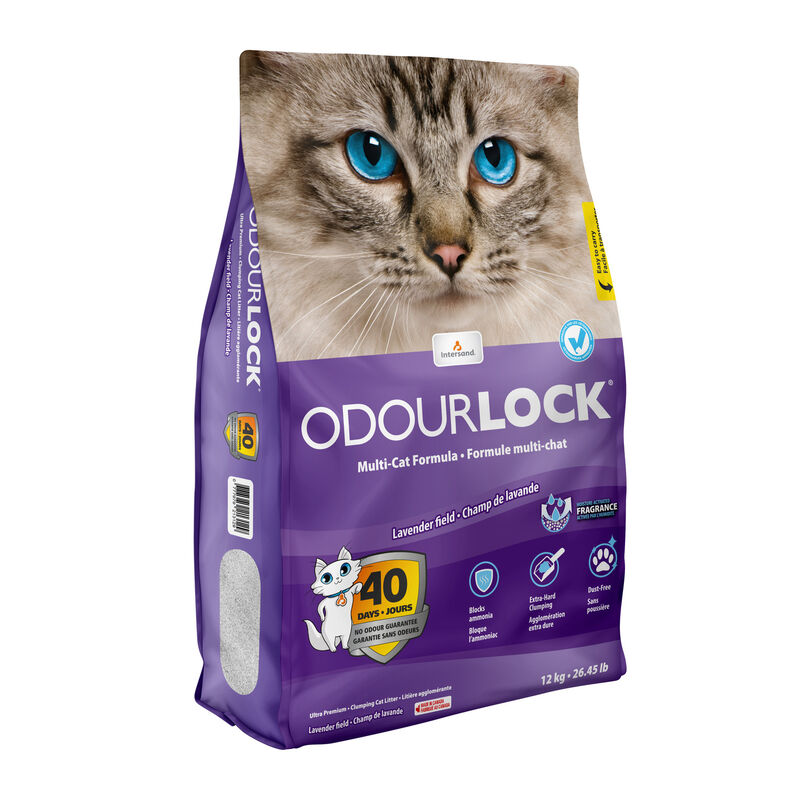 Odourlock, Clumping Litter - Lavender image number null