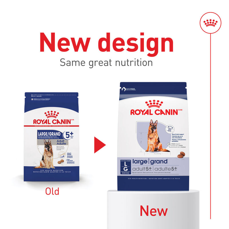 Royal Canin, Size Health Nutrition Large Adult 5+ - 13.6 kg - Dry Dog Food image number null