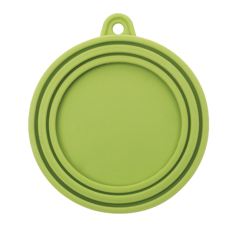 Messy Mutts, Silicone Universal Can Cover - Green - 2.5" - 3.3" image number null