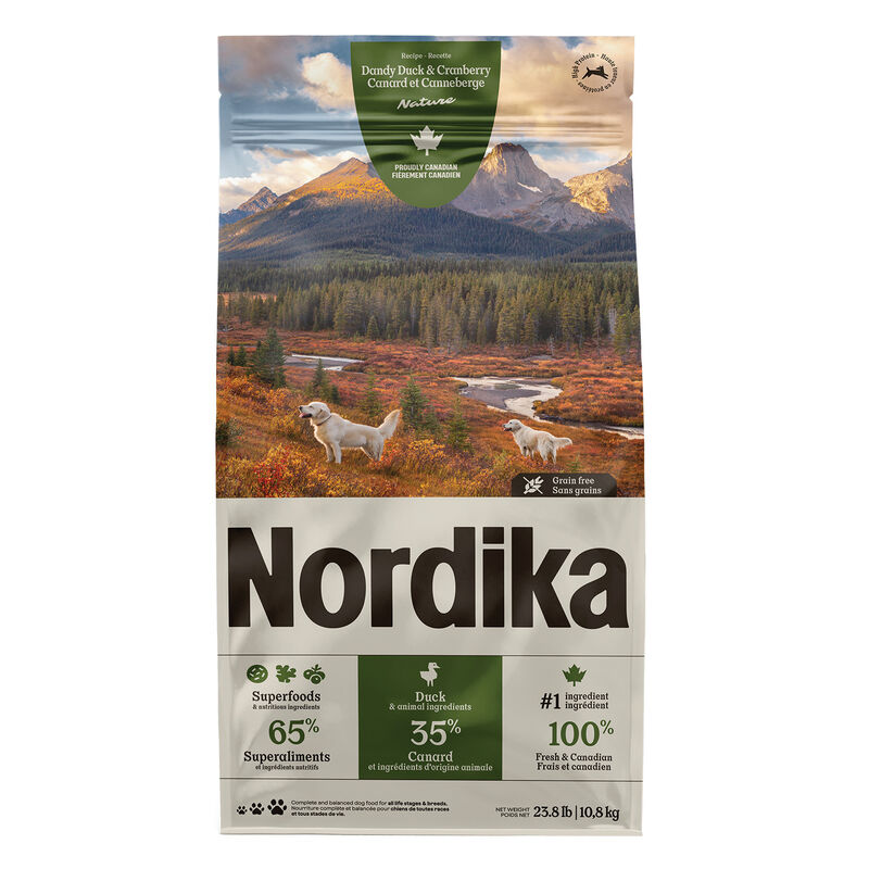 Nordika, Duck Natural - Dry Dog Food image number null