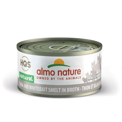 Almo Nature, Can Feline Adult - Tuna & Whitebait in Broth - 2.5 oz - Wet Cat Food