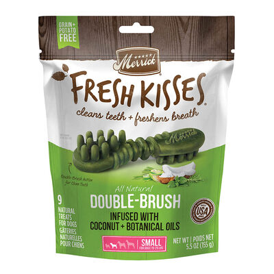 Merrick, Fresh Kisses Brush - Coconut - Dog Treat