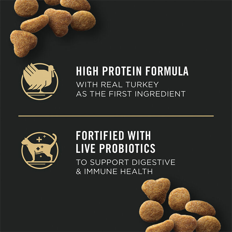 Pro Plan, FelineAdult-SpecIndoorHairball-Turkey&Rice - Dry Cat Food image number null