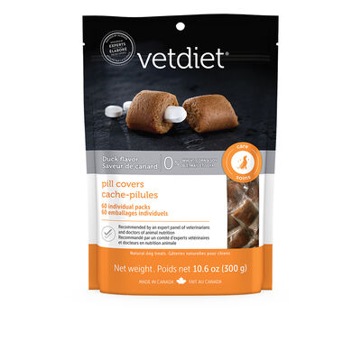 Vetdiet, Pill Covers for Dogs - Duck - 60 pc -  300 g - Dog Treat