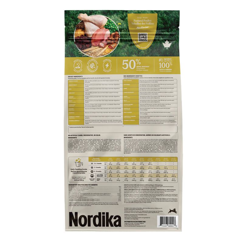 Nordika, Chicken Natural - Dry Dog Food image number null