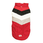 Canada Paws, Chevron Coat - Red - Dog Coat image number null