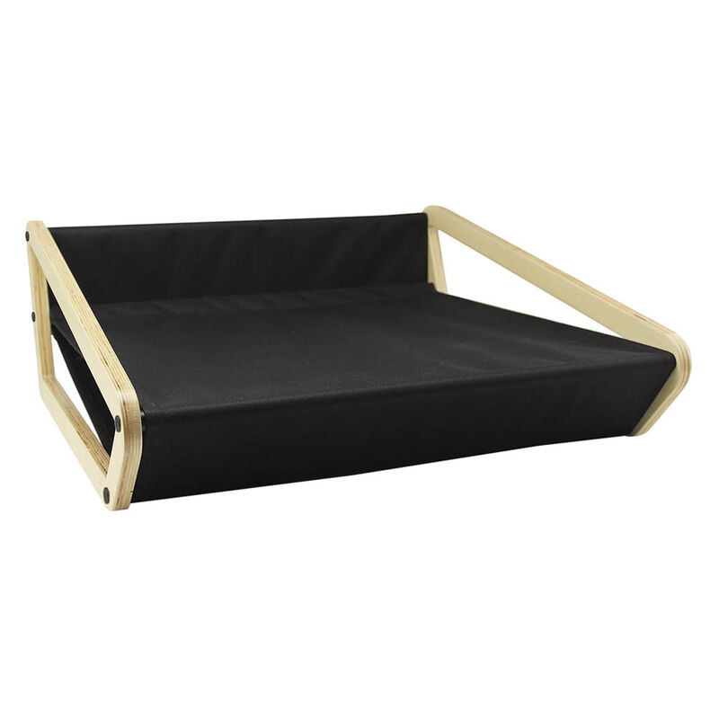 BeOneBreed, Reversible Hammock - Black - Plush Cat Bed image number null