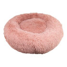 Brigade, Round Fuzzy Bed - Pink image number null