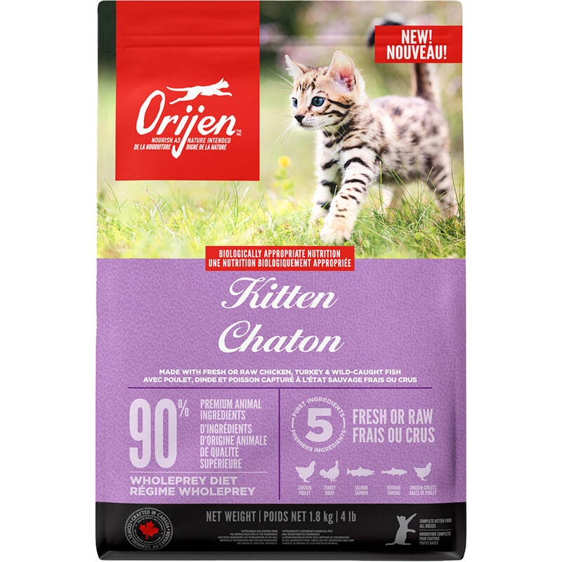 Orijen, Kitten - 1.8 kg - Dry Cat Food image number null