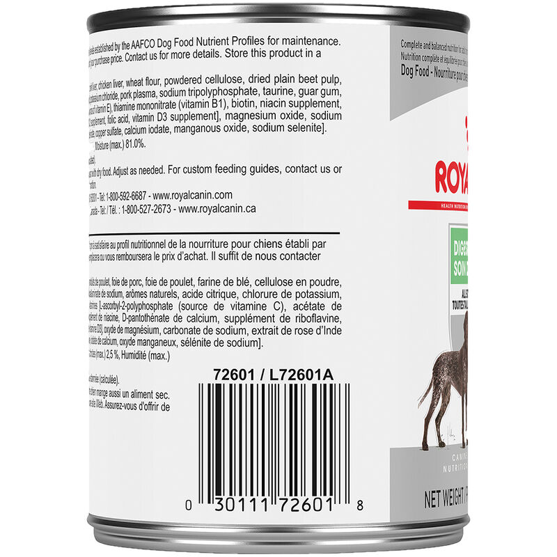 Royal Canin, Canine Care Nutrition Digestive Care Adult Loaf in Sauce - Wet Dog Food image number null