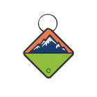Qalo, TraQ Mountain Silicone ID Tag - Neon image number null