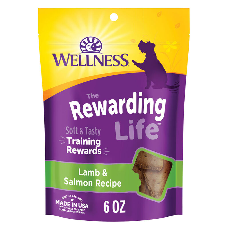 Wellness, Wellbites, Lamb & Salmon Soft Dog Treats - 6 oz - Dog Treat image number null