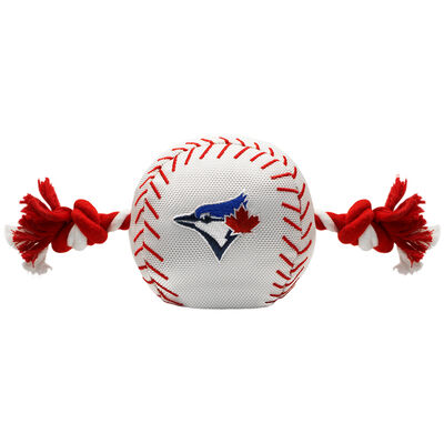 Pets First, Baseball Rope Toy - Toronto Blue Jays