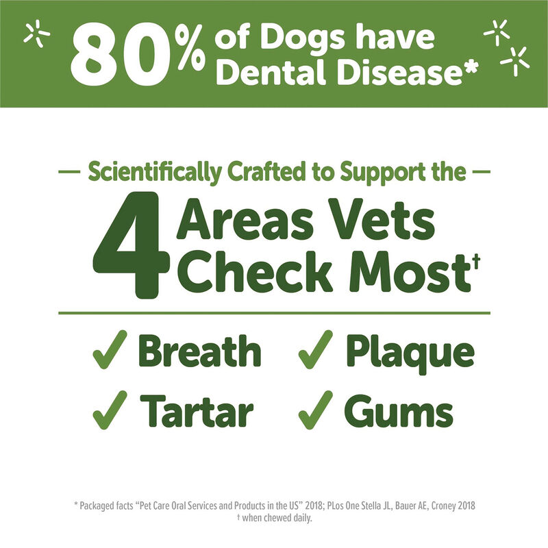 Whimzees, Dental Treat, Toothbrush Star Value Pouch -M-12 Pc image number null