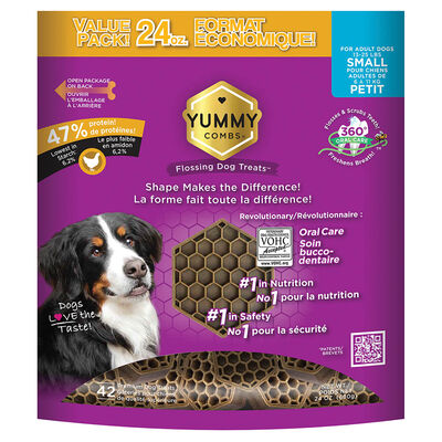 Pet's Best Life, Yummy Combs - Chicken - Small