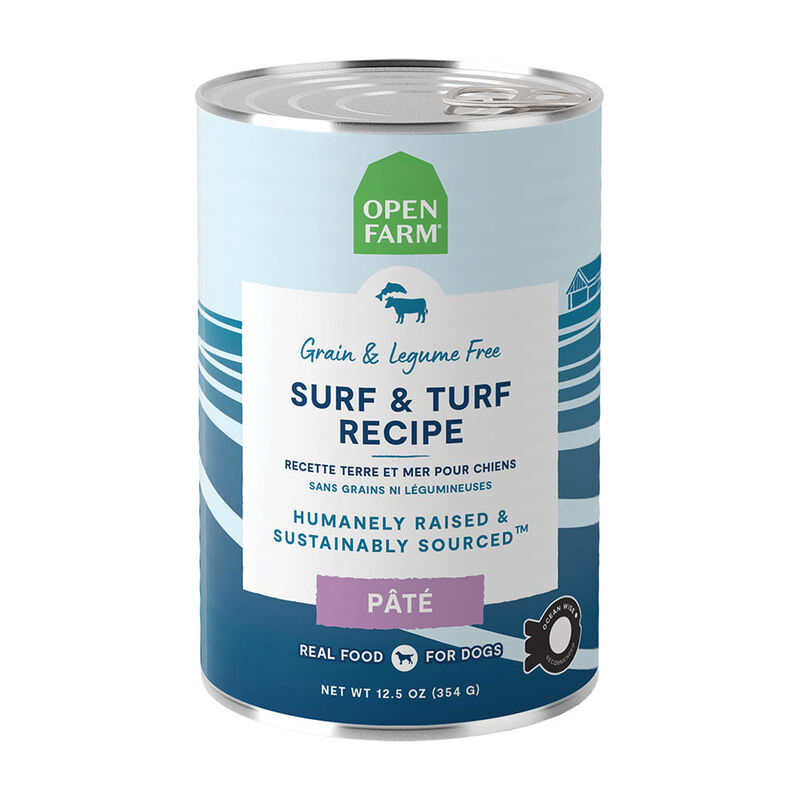 Open Farm, Surf & Turf Recipe Wet Dog Food - 354 g image number null