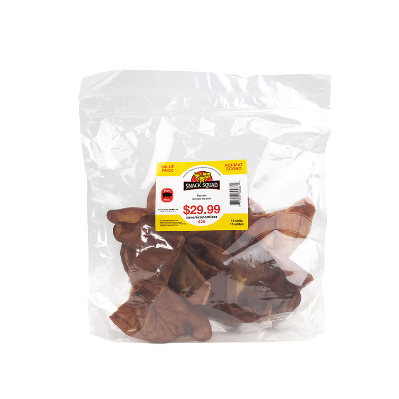 Snack Squad, Pig Ears - 15 pk image number null