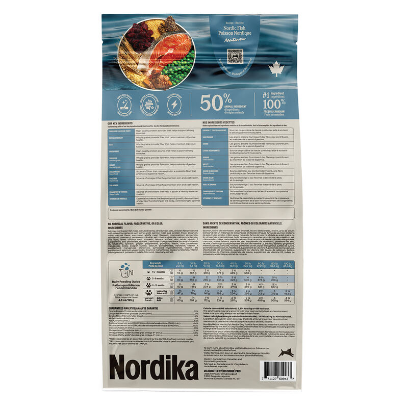Nordika, Fish Natural - Dry Dog Food image number null