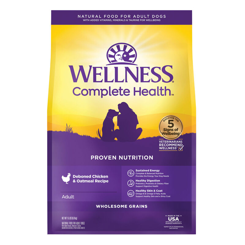 Wellness, Complete Health, Chicken - Dry Dog Food image number null