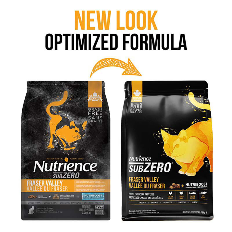 Nutrience, Adult Feline - SubZero Grain Free - Fraser Valley - Dry Cat Food image number null