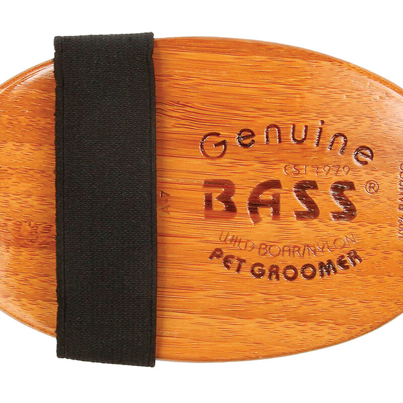 Bass, Palm Style Brush - Dark Bamboo - Large image number null