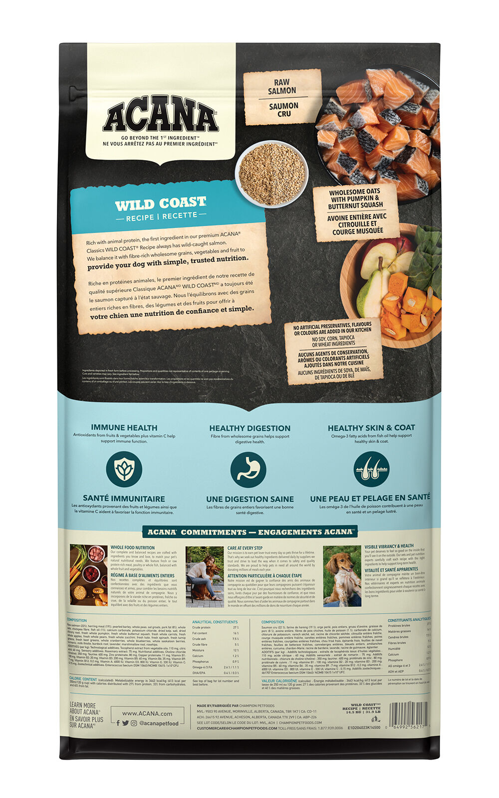 Acana, Dog Classics Wild Coast - Dry Dog Food - Ren's Pets