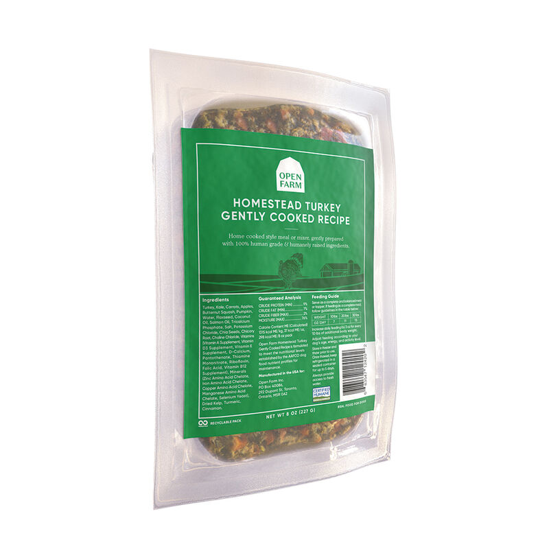 Open Farm, Adult - Gently Cooked - Turkey - Gently Cooked Dog Food image number null