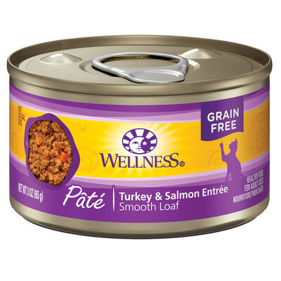 Wellness, Canned Cat Food, Complete Health, Turkey & Salmon - Wet Cat Food