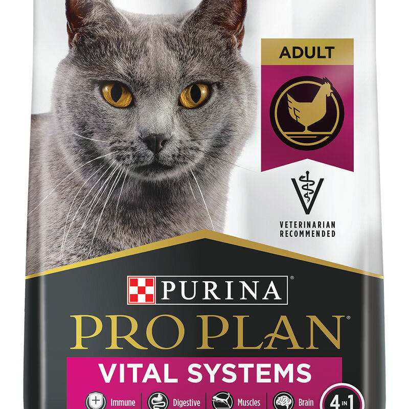 Pro Plan, Feline Adult - Vital Systems - Chicken & Egg - Dry Cat Food image number null