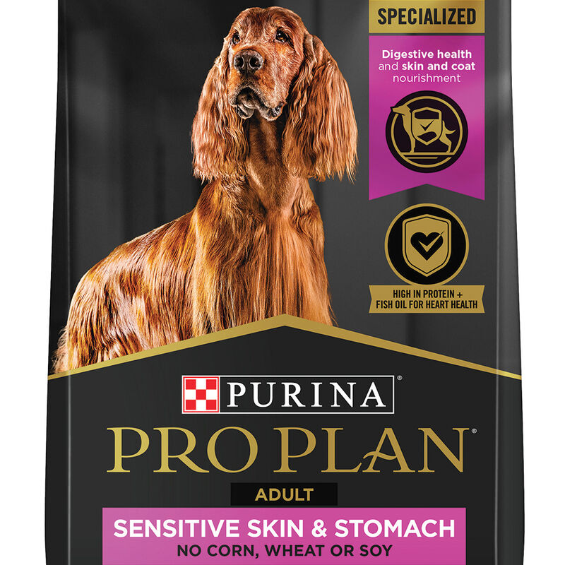 Purina Pro Plan Specialized Sensitive Skin & Stomach Adult, Lamb & Oat Meal Dry Dog Food 7.26kg image number null