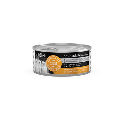 Vetdiet, Can, Adult Feline - Indoor - Chicken - 156 g - Wet Cat Food