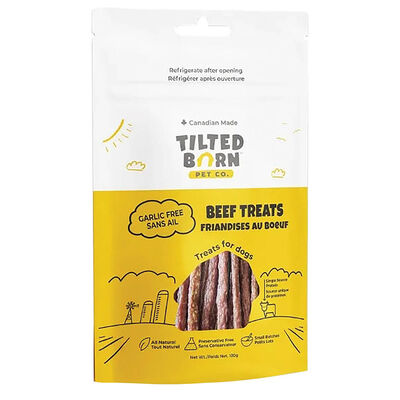Tilted Barn, Canadian Beef - No Garlic - 100g