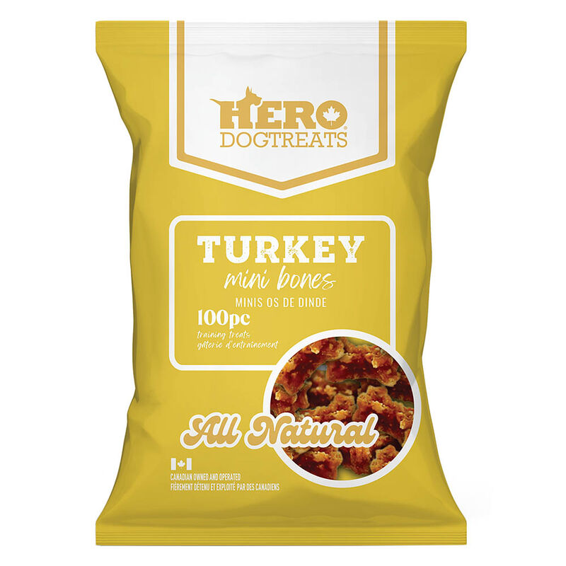 Hero, Turkey Mini Bones - 100 pc image number null